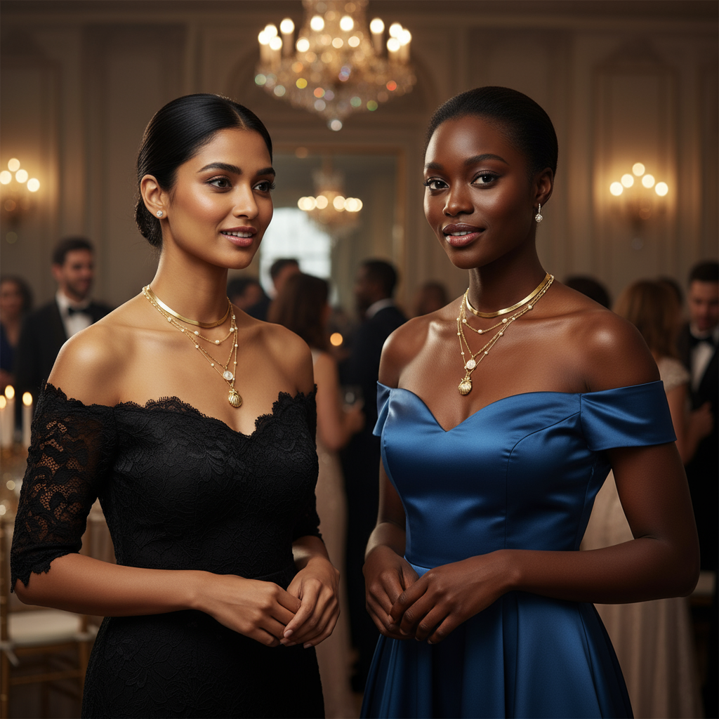 Hypoallergenic New Pearl Shell Starfish Beach Style Retro Minority Necklace