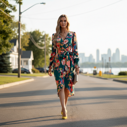 Feel Like a Work of Art – Retro Elegance Meets Everyday Comfort!