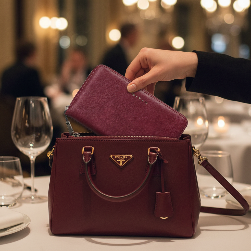 Anti-Theft Retro Oil Wax Leather Vegan Handbag – Large Capacity wallet with RFID Protection | Free Shipping USA & Canada