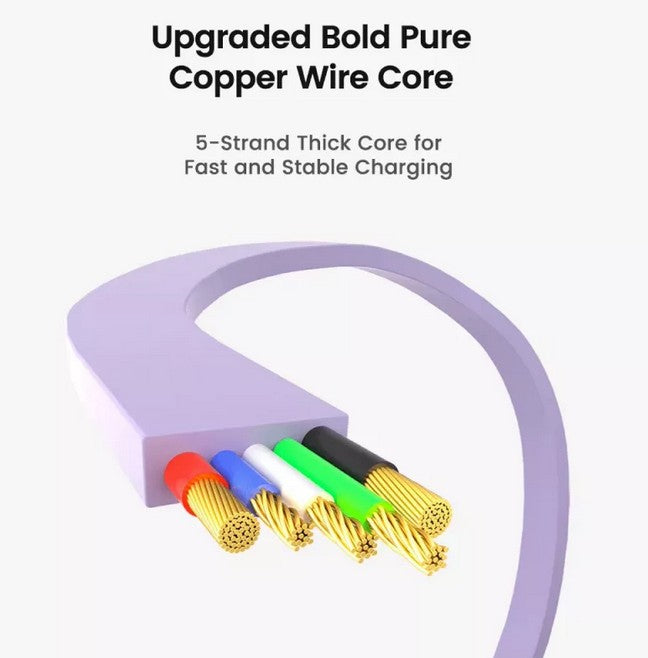 Retractable USB Type-C to Type-C Fast Charging Cable 240W