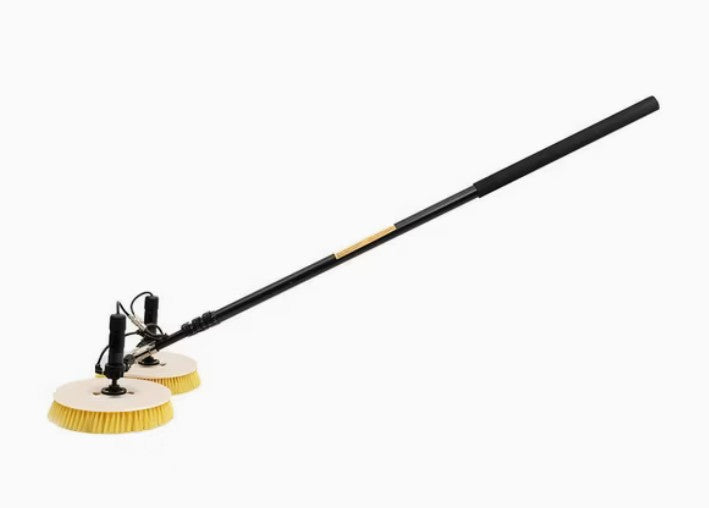 Automatic Waterproof Solar Panel Cleaning Robot with Dual Rotating Brush – Boost Efficiency & Save Labor