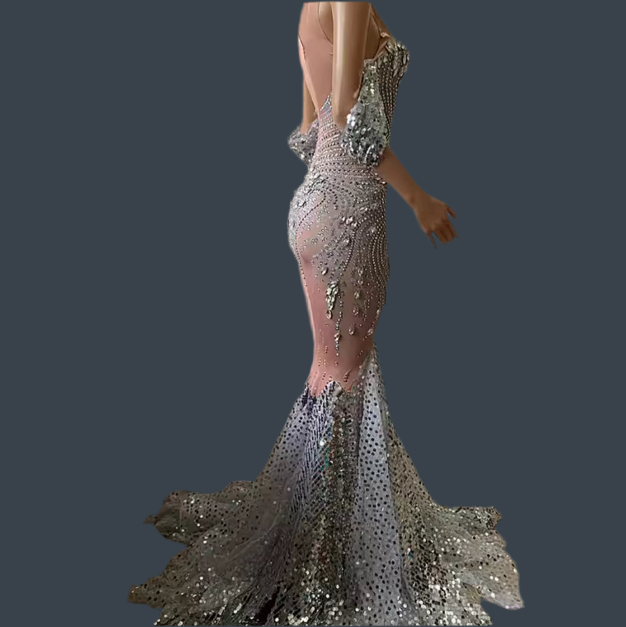 Own the Spotlight, Command the Crowd – Dazzling Stage Nightclub Skirt for DJs, MCs & Singers