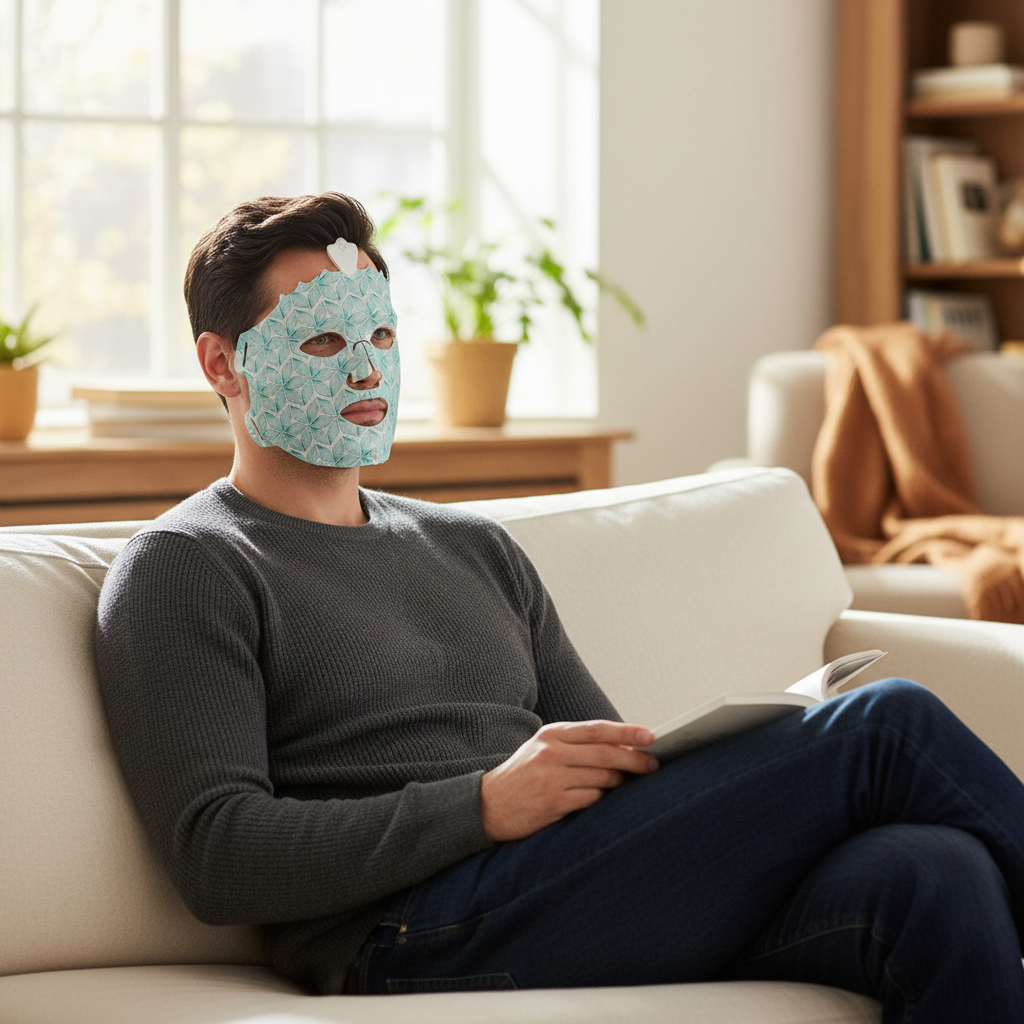 Premium Infrared Light for Face, Portable LED Face mask