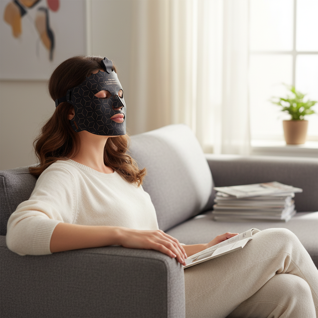 Premium Infrared Light for Face, Portable LED Face mask