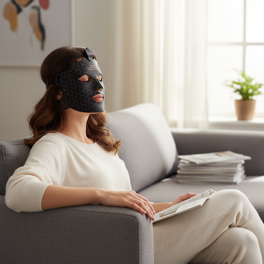 Premium Infrared Light for Face, Portable LED Face mask