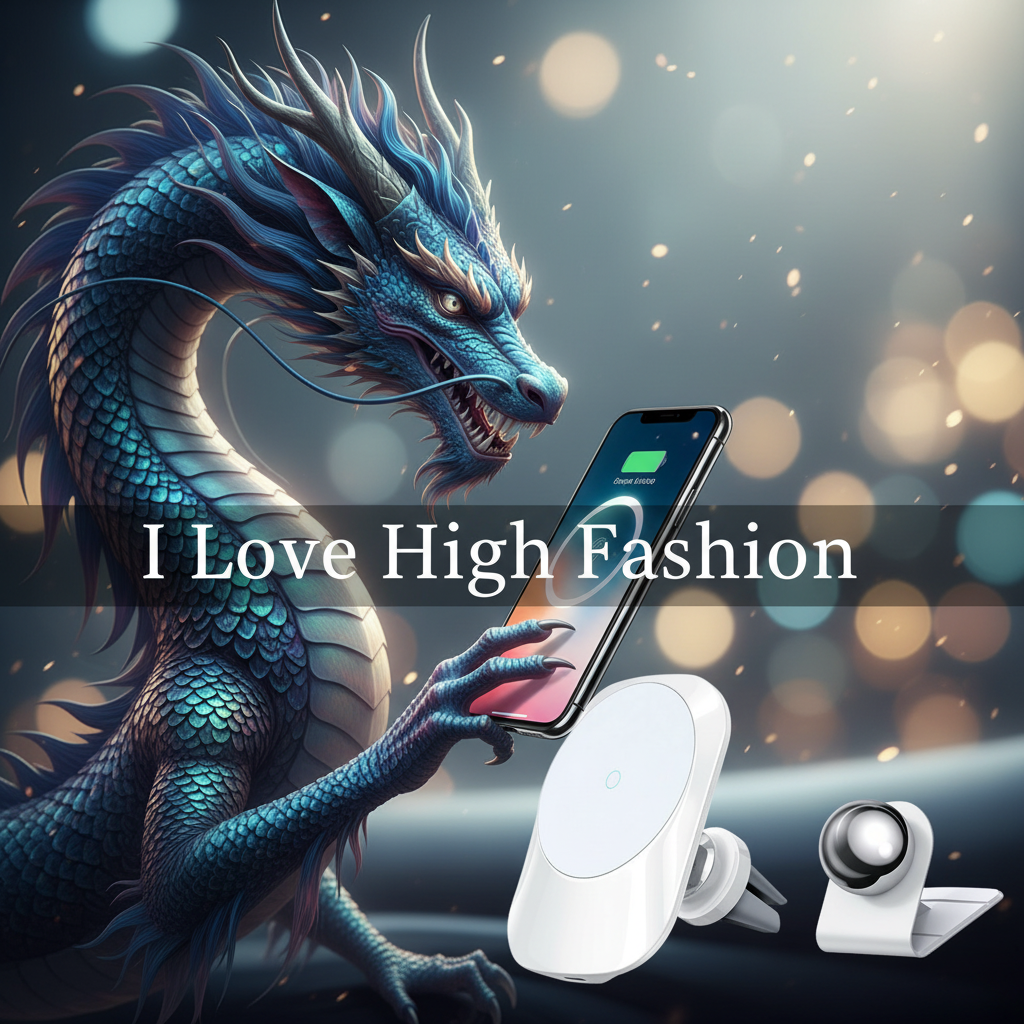 Fashion Magnetic Car Wireless Charger