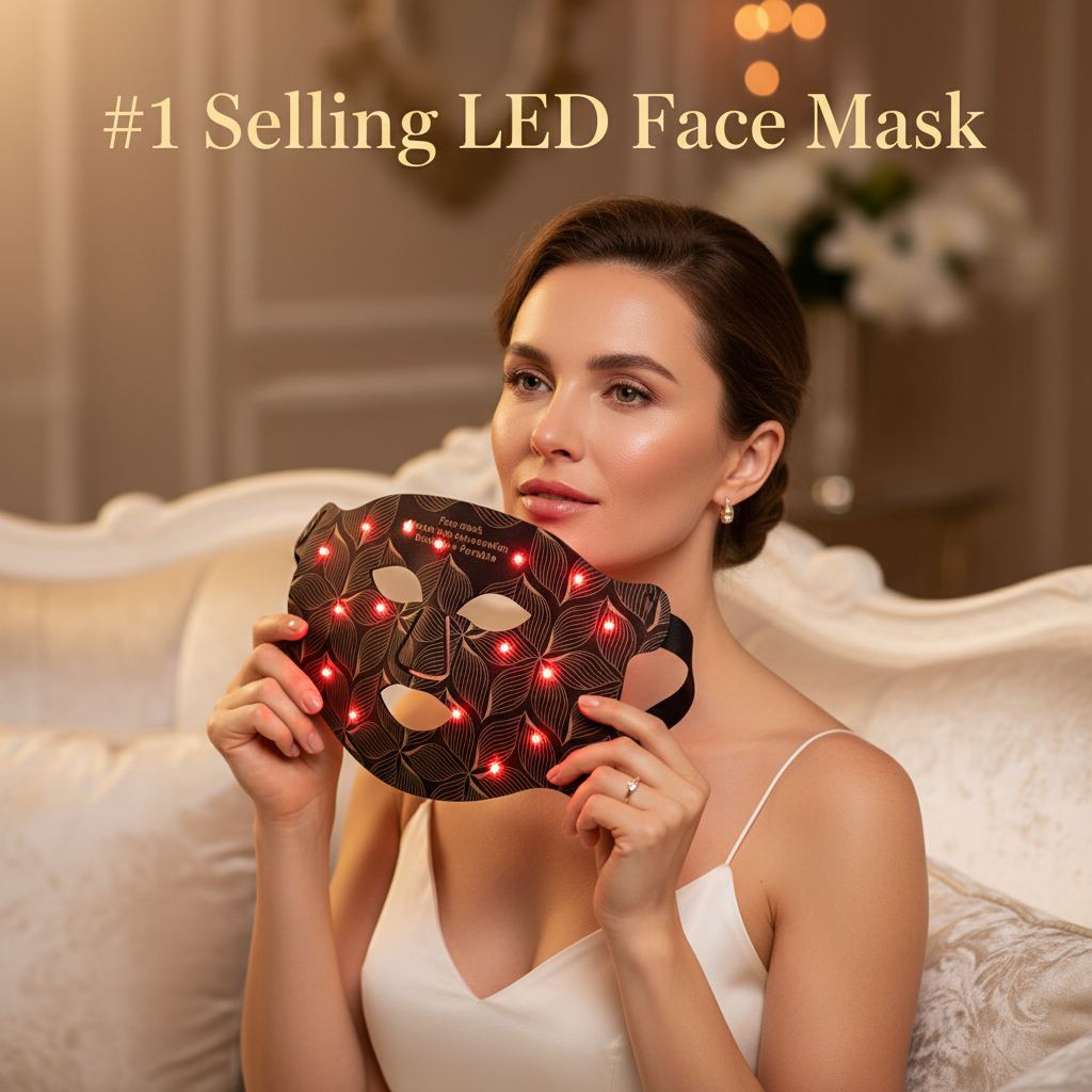 Photonic Silicone Facial Mask Instrument Multi-function - MedSpa-inspired mask