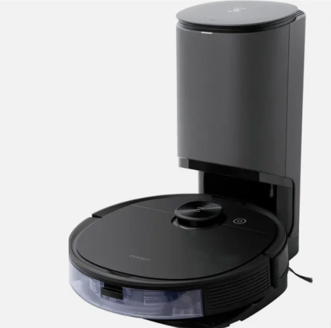 New ECOVACS Robotics - DEEBOT N10 MAX+ Robot Vacuum and Mop - BLACK