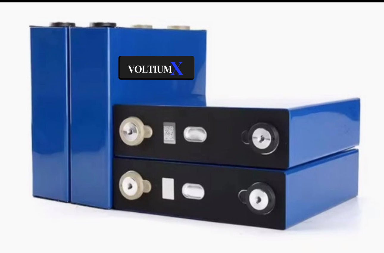 VoltiumX LiFePO4 3.2V 120ah Lithium Chargeable Battery Prismatic Cell Storage System Lithium Ion Battery for Solar Panel