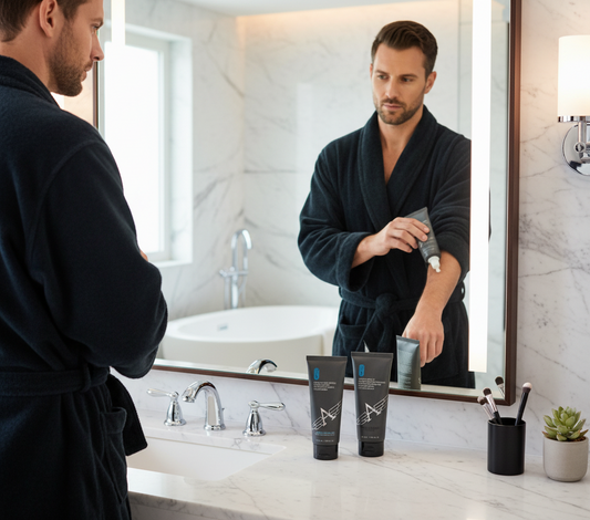 Premium Navigator by AUBUSSON 3-Piece Grooming Advanced Skin Care Kit For Men