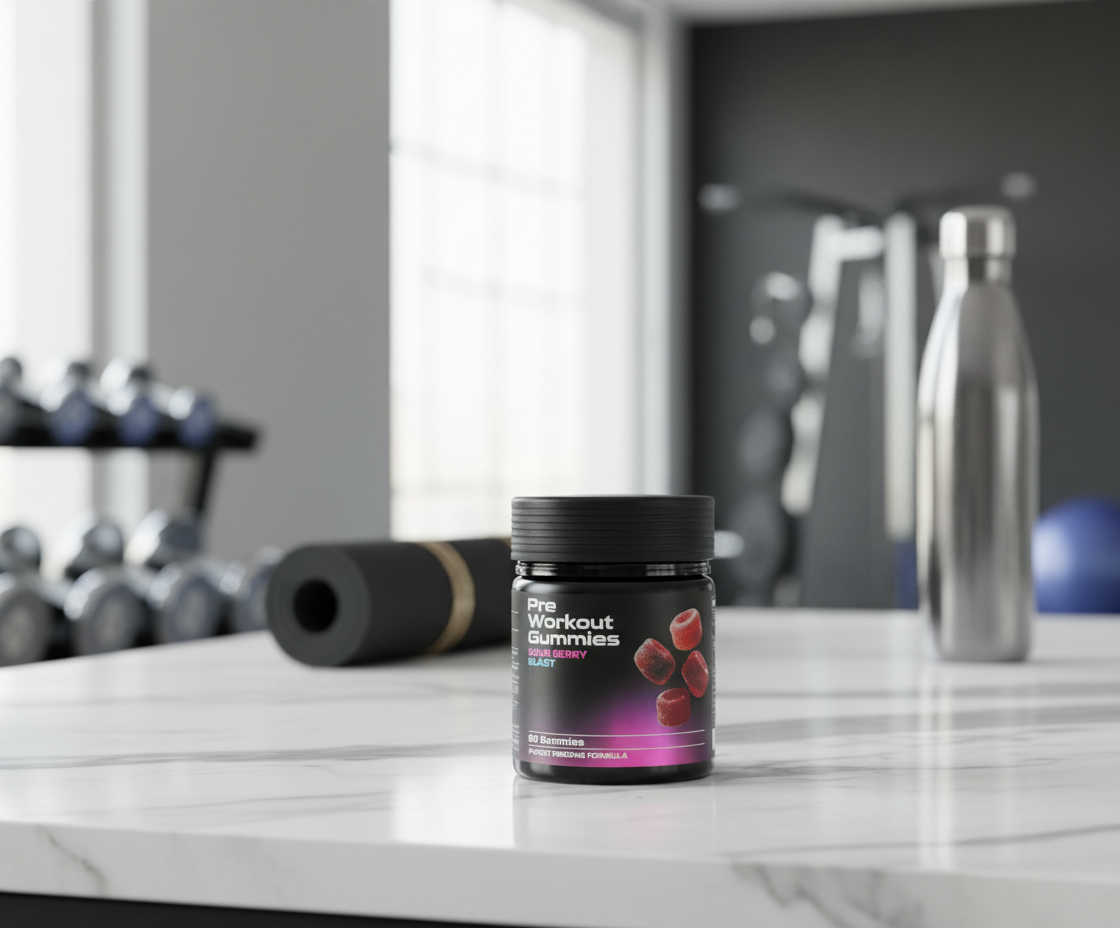 PRE-Workout Gummies – Boost Energy & Focus Fast | USA & Canada