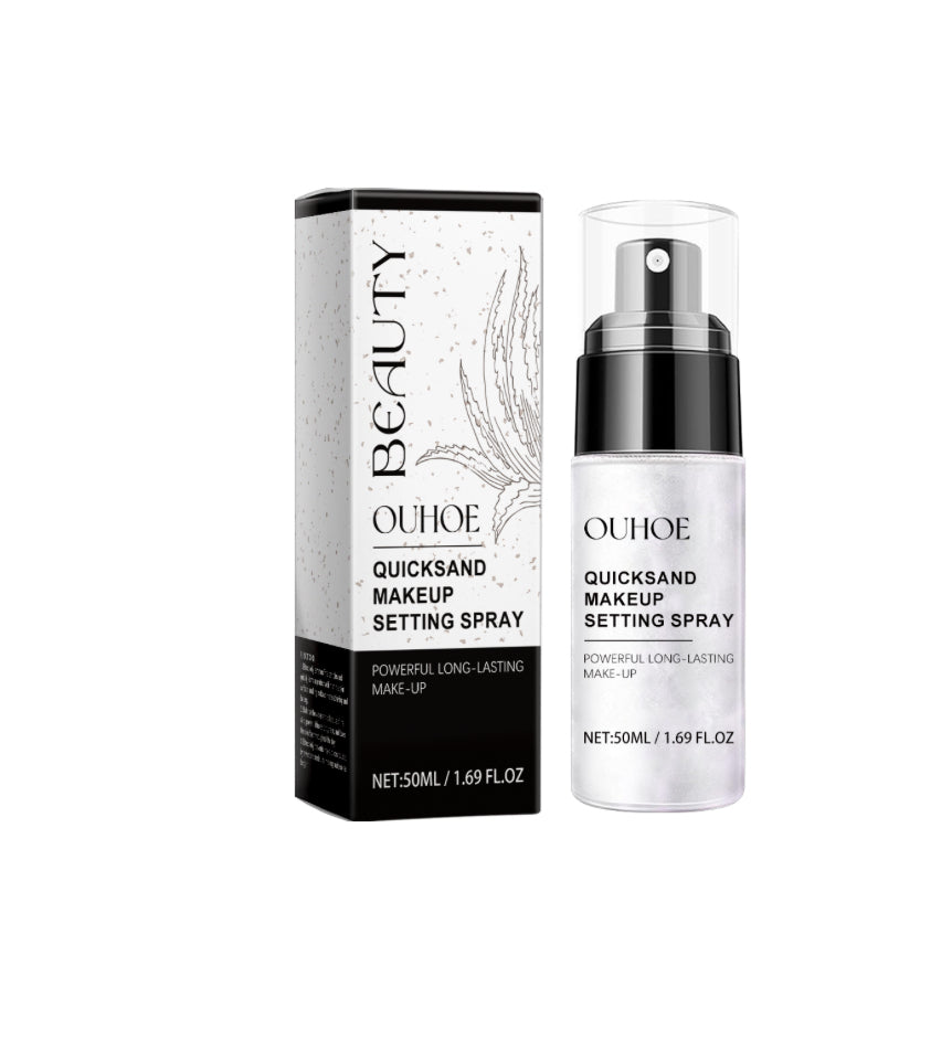 Quicksand Makeup Setting Spray – Long-Lasting Hydration & Flawless Glow | Aloe, Vitamin E & Hyaluronic Acid