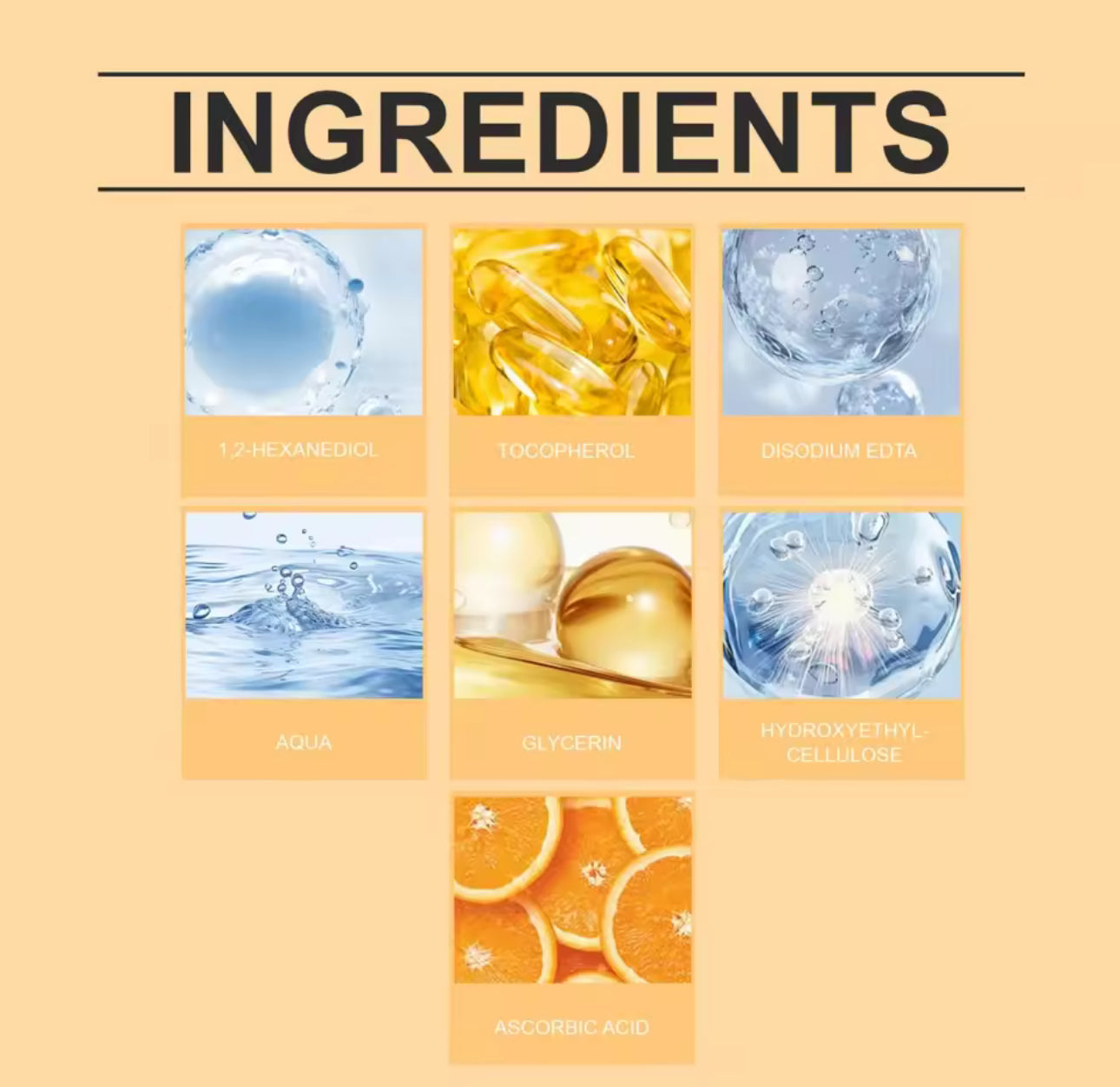 Vitamin C Brightening & Anti-Aging Solution – Skin Glow Booster with Antioxidants