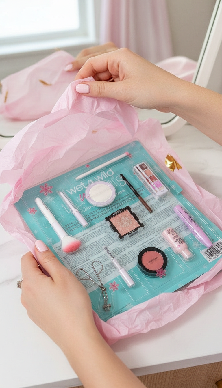 Exclusive Wet n Wild Beauty tools and makeup Gift set