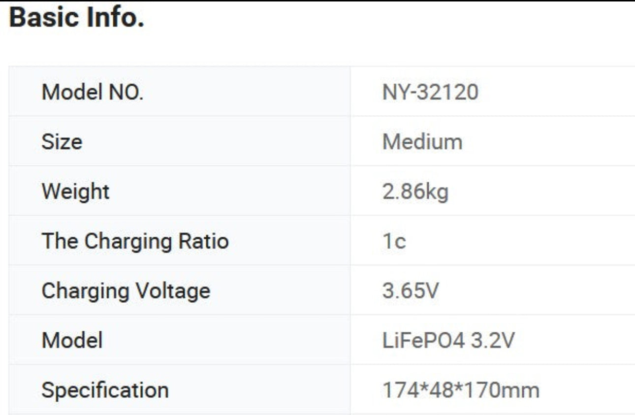 VoltiumX LiFePO4 3.2V 120ah Lithium Chargeable Battery Prismatic Cell Storage System Lithium Ion Battery for Solar Panel