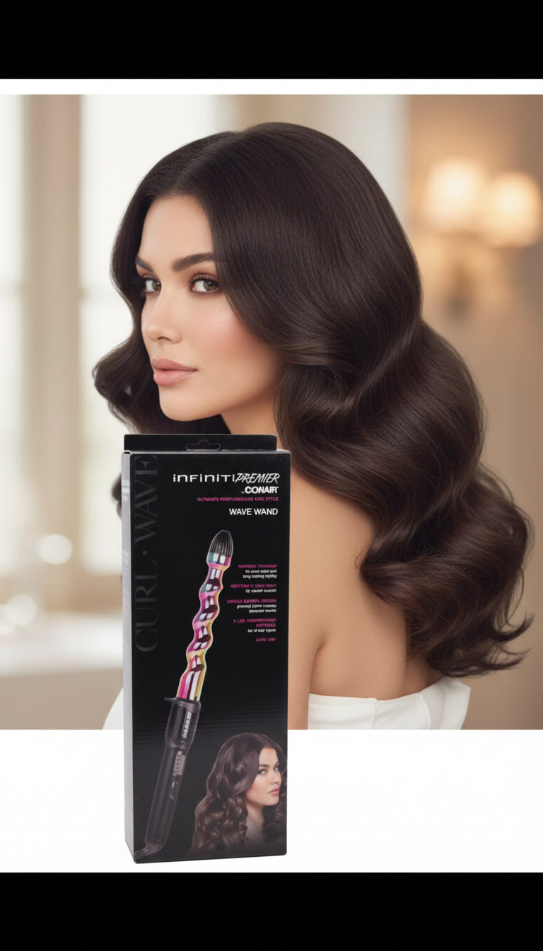Conair Rainbow Infiniti Premier 3/4" wave wand