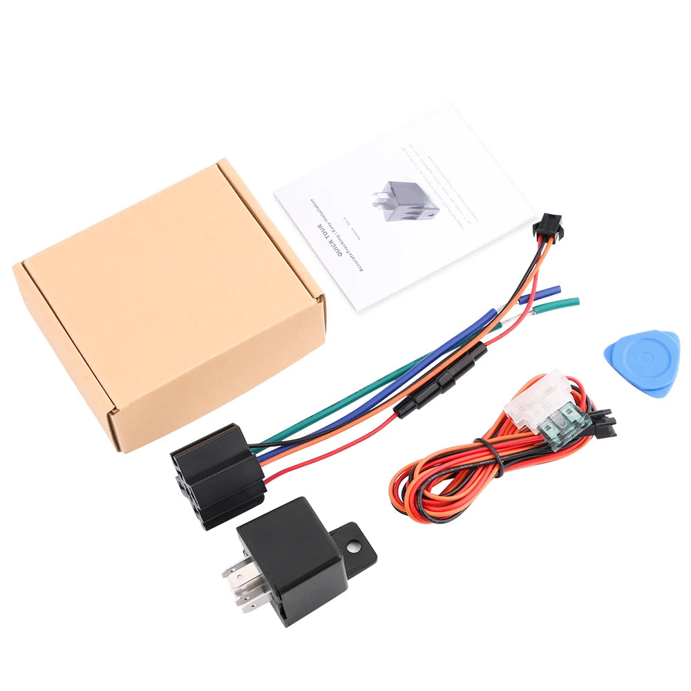 MiCODUS Relay GPS Tracker Car MV730 9-90V Cut Fuel ACC Detect 2G 4G Mini Motorcycle GPS Realtime Track Vibrate Alert FREE APP