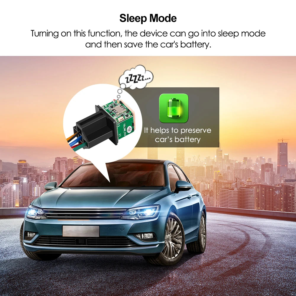 MiCODUS Relay GPS Tracker Car MV730 9-90V Cut Fuel ACC Detect 2G 4G Mini Motorcycle GPS Realtime Track Vibrate Alert FREE APP