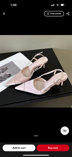 New Designer Black Pink Satin Pointed Toe Women Pumps Shallow Thin High Heels