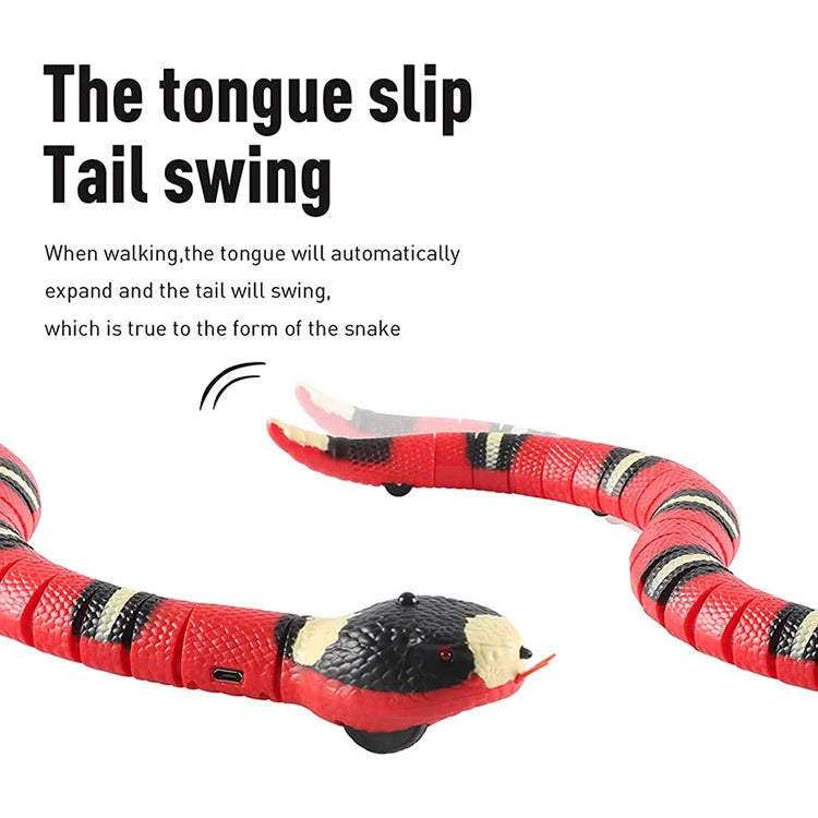 Eletronic Smart Sensing Snake Automatic Cat Toys For Cats Dogs Pet Kitten Toys Pet Accessories