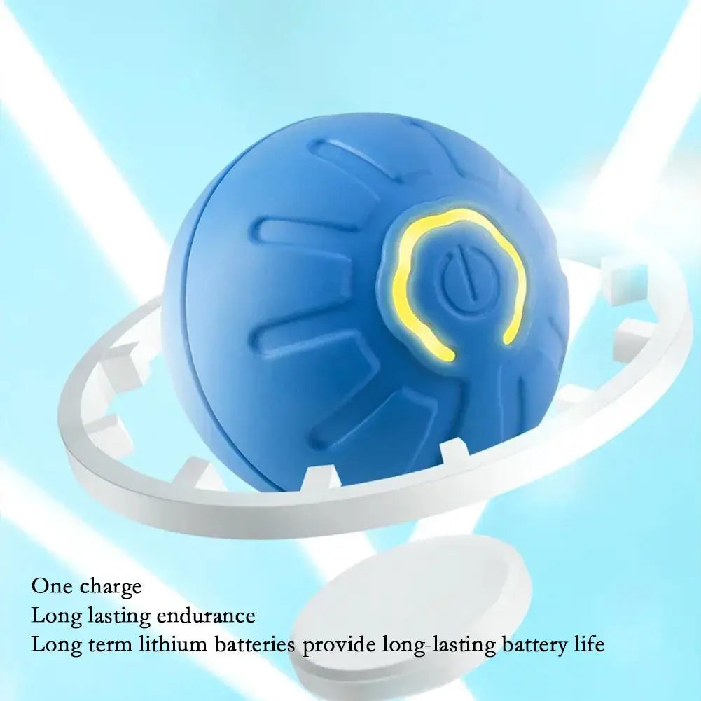 Smart Dog Toy Ball Electronic Interactive Pet Toy Moving Ball USB Automatic Moving Bouncing For Puppy Birthday Gift Cat Product