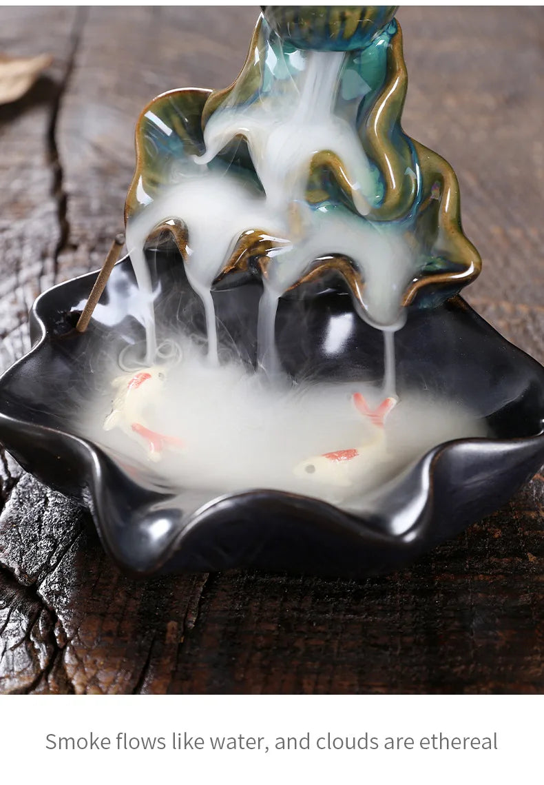 Backflow Incense Burner - a delightful aroma diffuser