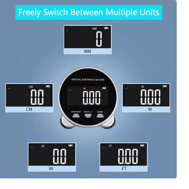 Digital Tape Measure Digital Display Roller Ruler -Digital Tape Measure, a revolutionary tool that will elevate your measuring experience