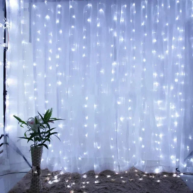 1/2/3M Christmas Lights Curtains- Christmas Gifts 2025 New Year Decorations