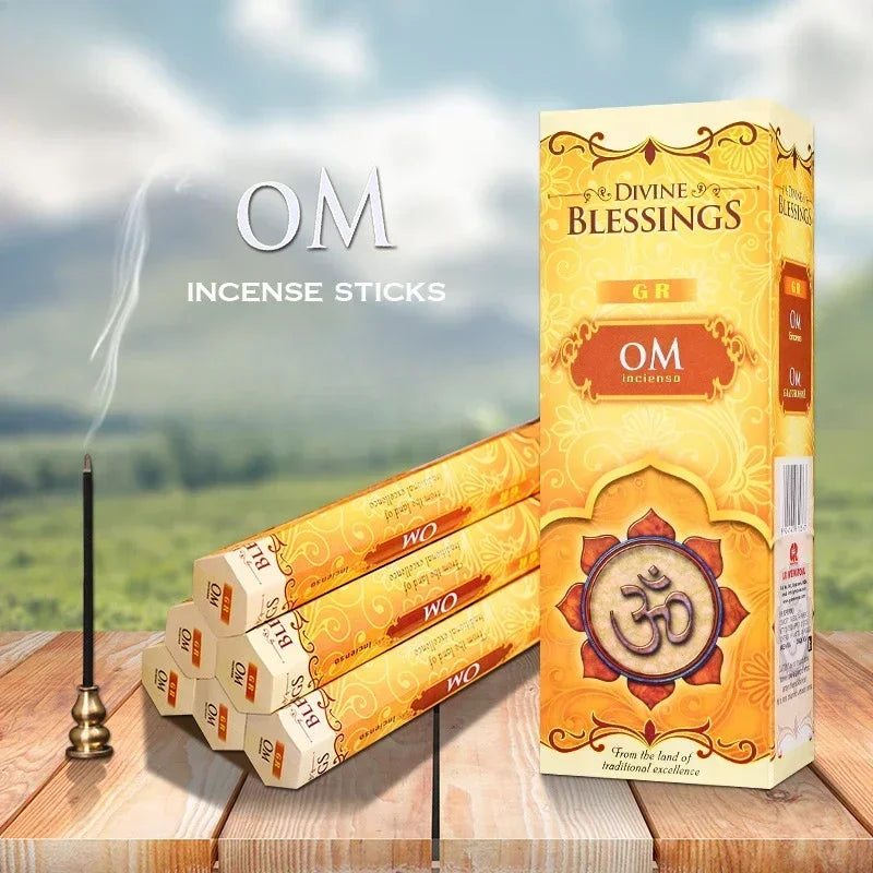 20 Sticks Indian Incense. Infused with White Sage, Lavender, and Sea Breeze scents