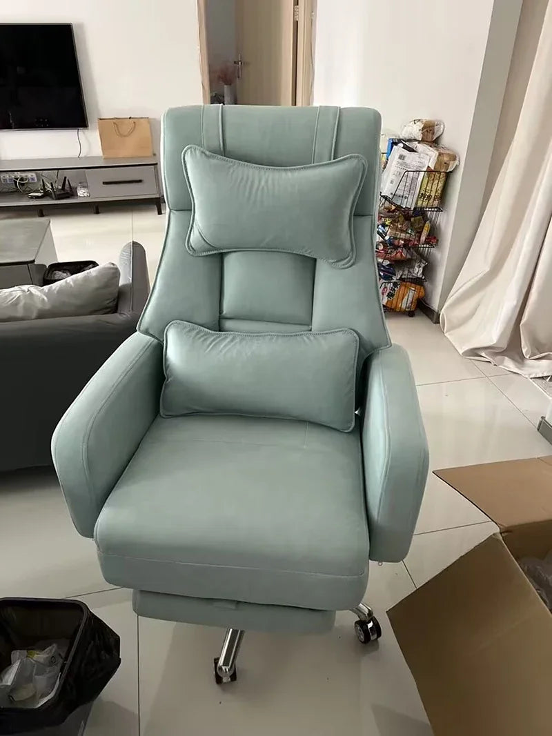 Electric Massage Office Chair Waist Support Lounge Computer Gaming Chair, Bedroom Boss Silla De Escritorio Office Furniture