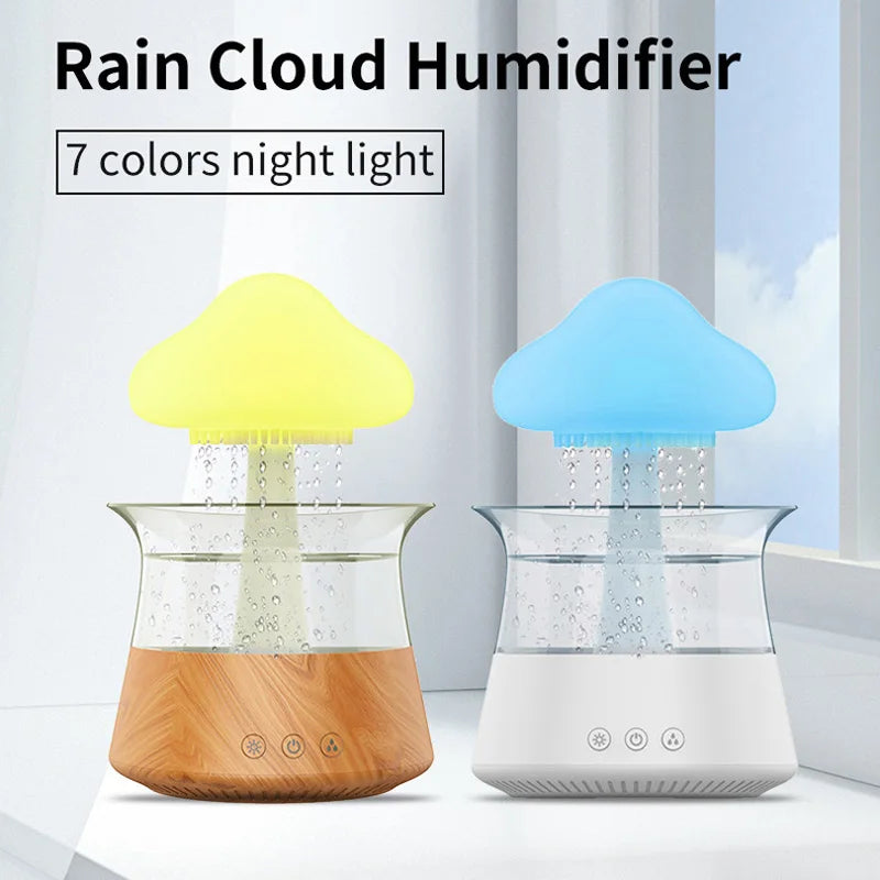 Creative Rain Cloud Humidifier Aromatherapy Machine - Oil Humidifier