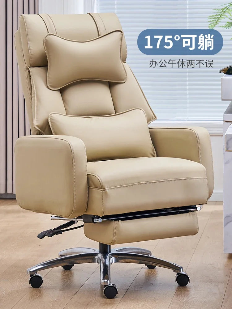 Electric Massage Office Chair Waist Support Lounge Computer Gaming Chair, Bedroom Boss Silla De Escritorio Office Furniture