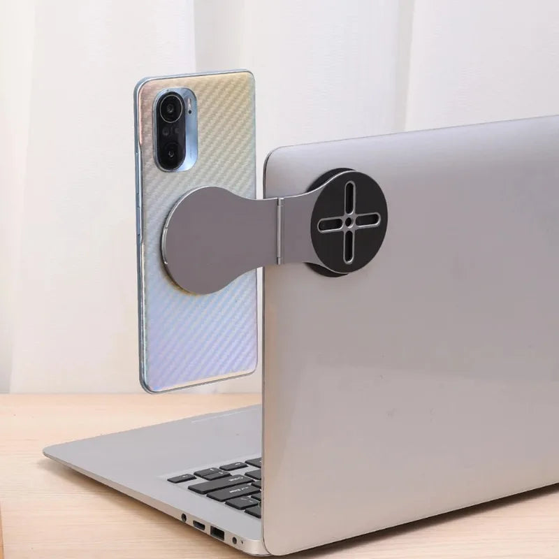 Magnetic Desktop Cell Phone Holder for MagSafe Desktop Foldable  Phone Stand Magnetic Mount for Car Laptop for Magsafe Bracket