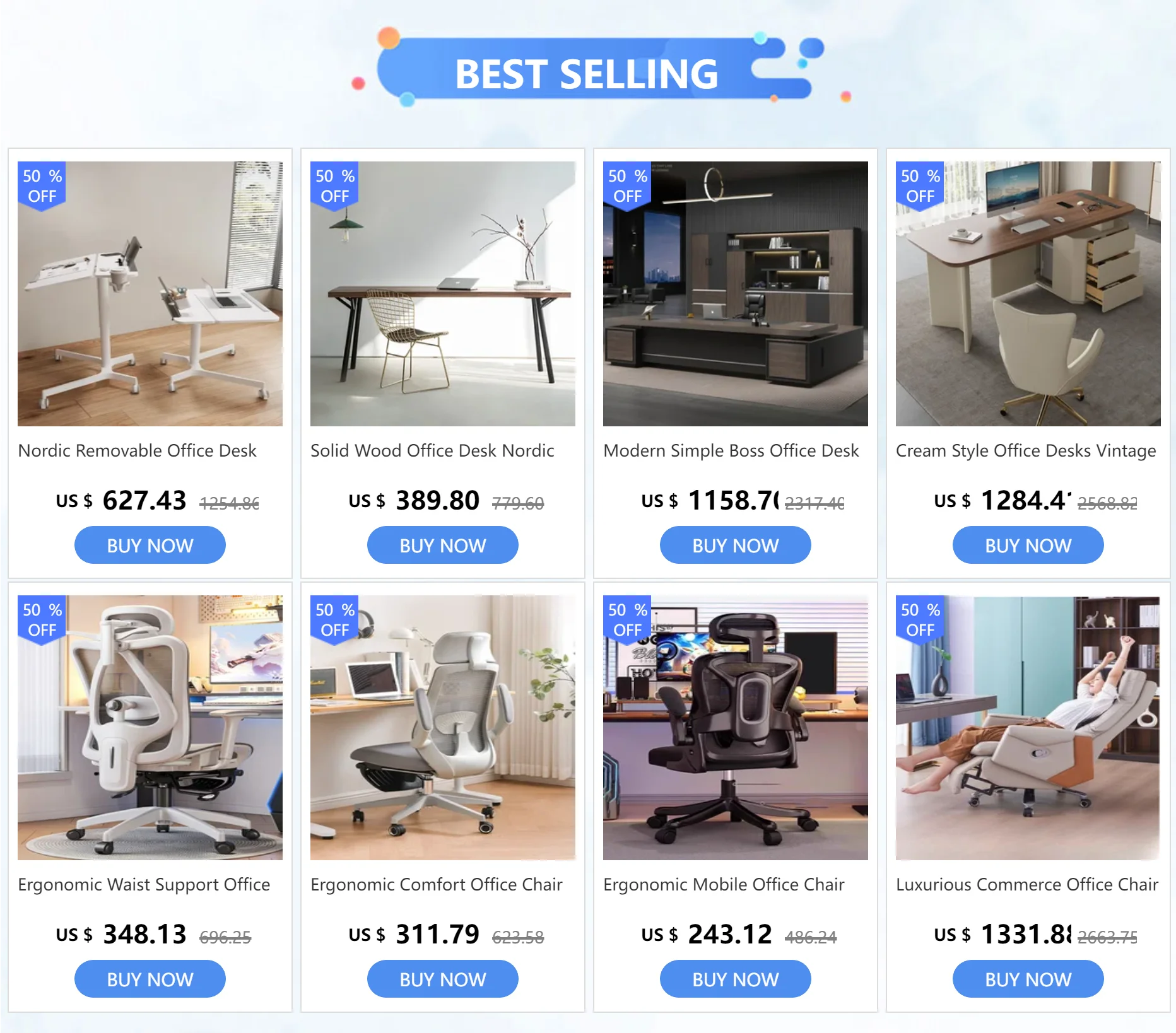 Electric Massage Office Chair Waist Support Lounge Computer Gaming Chair, Bedroom Boss Silla De Escritorio Office Furniture