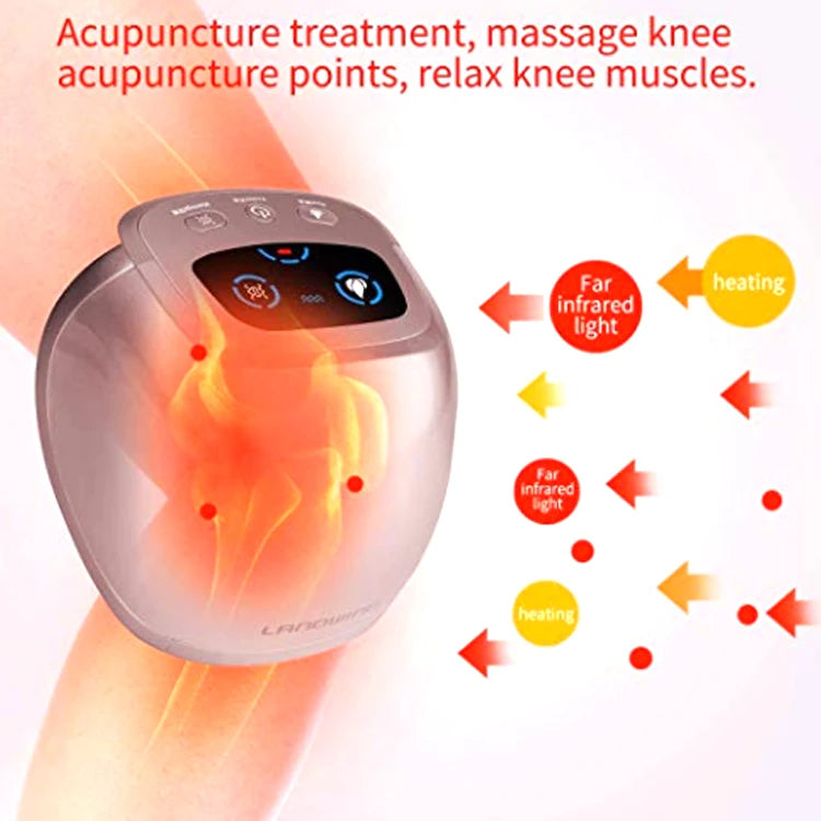 Revolutionary Electric Mini Infrared Knee Vibration Joint Protection Massager