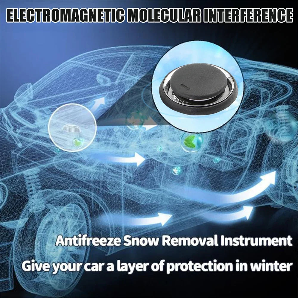 No snow on Winshields- 1-2PCS Electromagnetic Snow Removal Device, melt away snow and ice from your vehicle