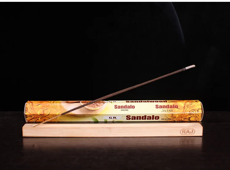 20 Sticks Indian Incense. Infused with White Sage, Lavender, and Sea Breeze scents