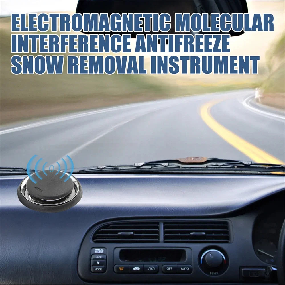 No snow on Winshields- 1-2PCS Electromagnetic Snow Removal Device, melt away snow and ice from your vehicle