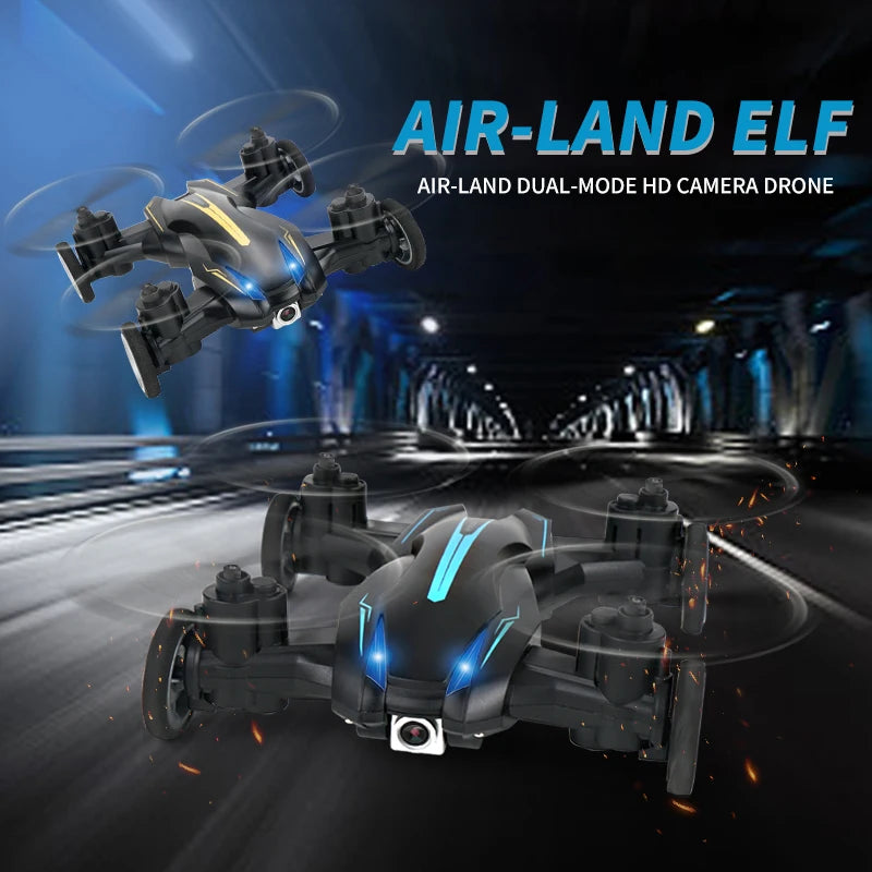 Mini Rc Car with Camera Land Air Dual Mode -Drone