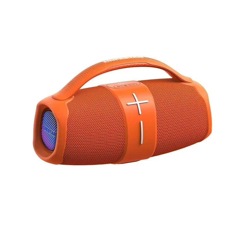 H60 Bluetooth Speaker Outdoor Waterproof Subwoofer TWS Portable Stereo Boombox Powerful Column Audio Center TF