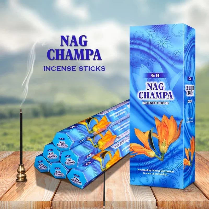 20 Sticks Indian Incense. Infused with White Sage, Lavender, and Sea Breeze scents