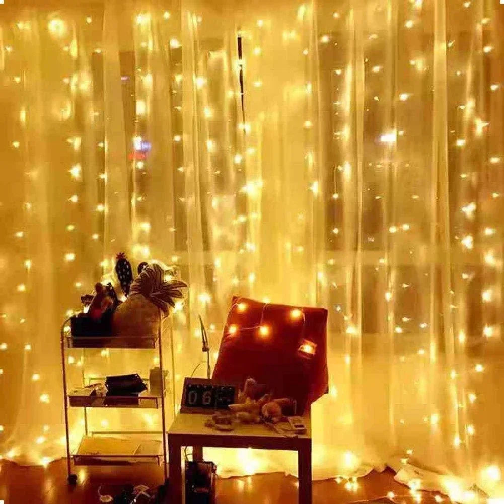 1/2/3M Christmas Lights Curtains- Christmas Gifts 2025 New Year Decorations