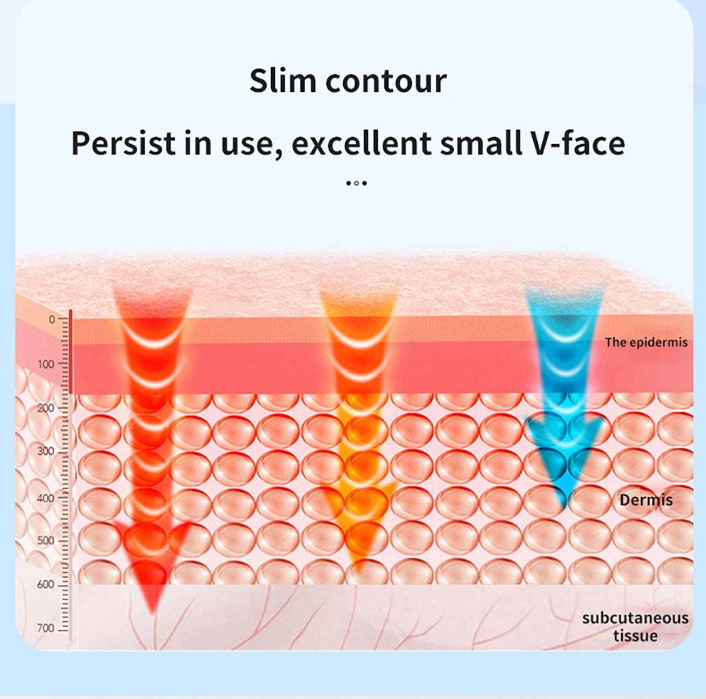 Double Chin Reducer EMS Facial Shaper V Face Massager for Face Slimming Machine