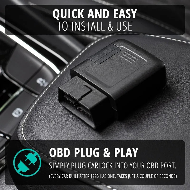 Anti Theft Car Device - Real Time 4G Car Tracker & Car Alarm. Comes with Device and  Phone App