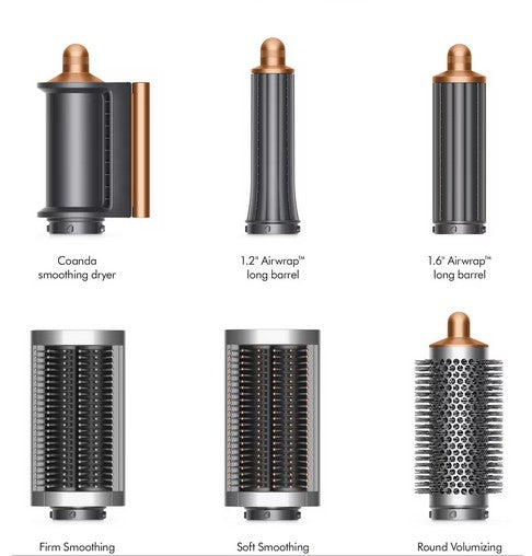 New Dyson Airwrap™ multi-styler Long Complete (Nickel/Copper)
