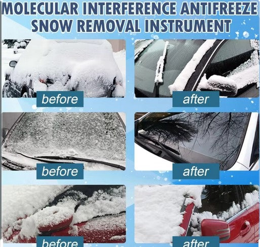 NO SNOW -Get rid of ice and snow on your car windows quickly and safely