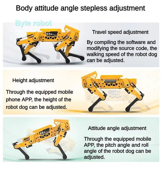 Quadruped AI Robot Dog is a must-have for robotics enthusiasts