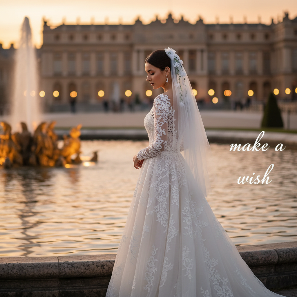 Luxury Ribbon Big Bow White Veil Hair Comb Wedding Bride