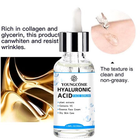 Hyaluronic Acid Deep Repair Moisturizing Serum - Anti-Aging Facial Essence