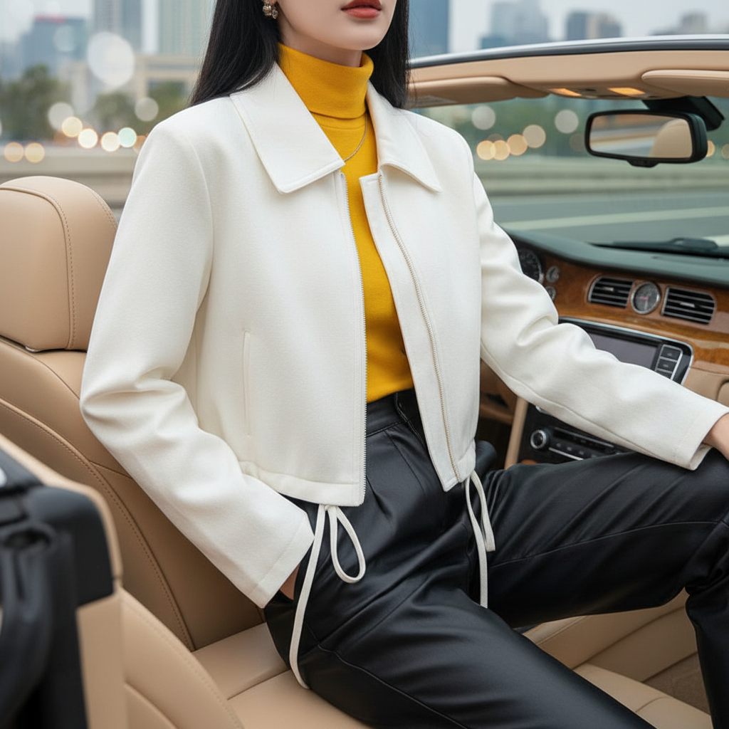 Exclusive Effortless Edge: Loose Leather Coat That Moves with You & Supports Long Days in Style